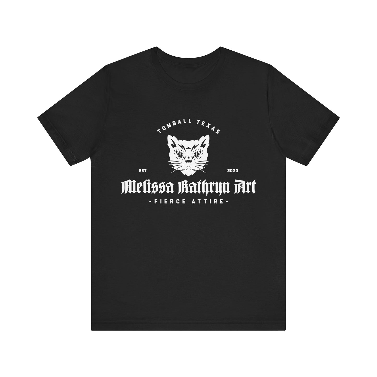 Melissa Kathryn Art Cat Logo Unisex Jersey Short Sleeve Tee