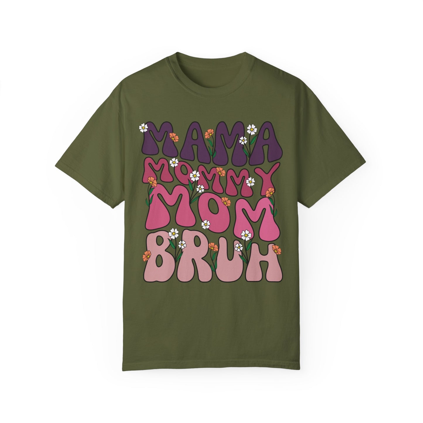 Mama Mommy Mom Bruh Shirt - Comfort Colors, Viral Meme, Bruh, Trendy funny shirt