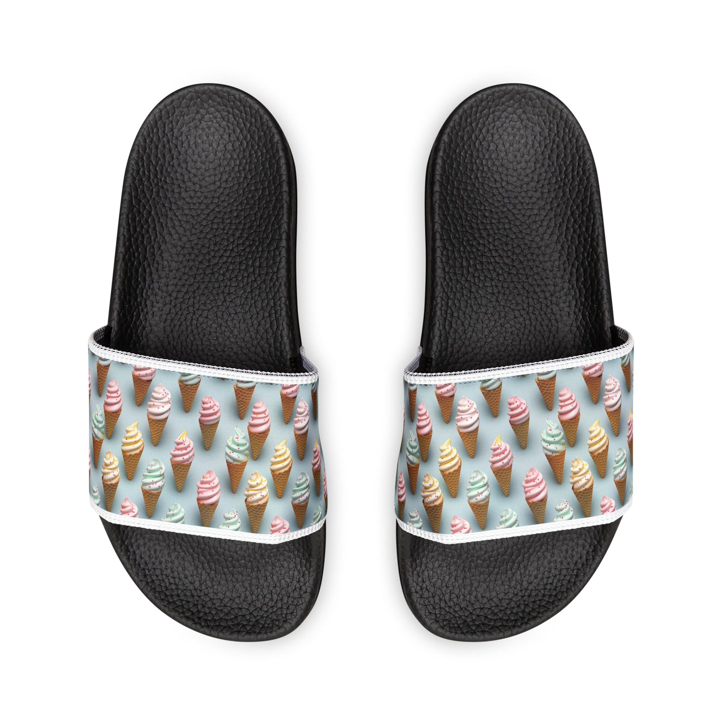 Ice Cream Dream Women's Removable-Strap Slides/Sandals