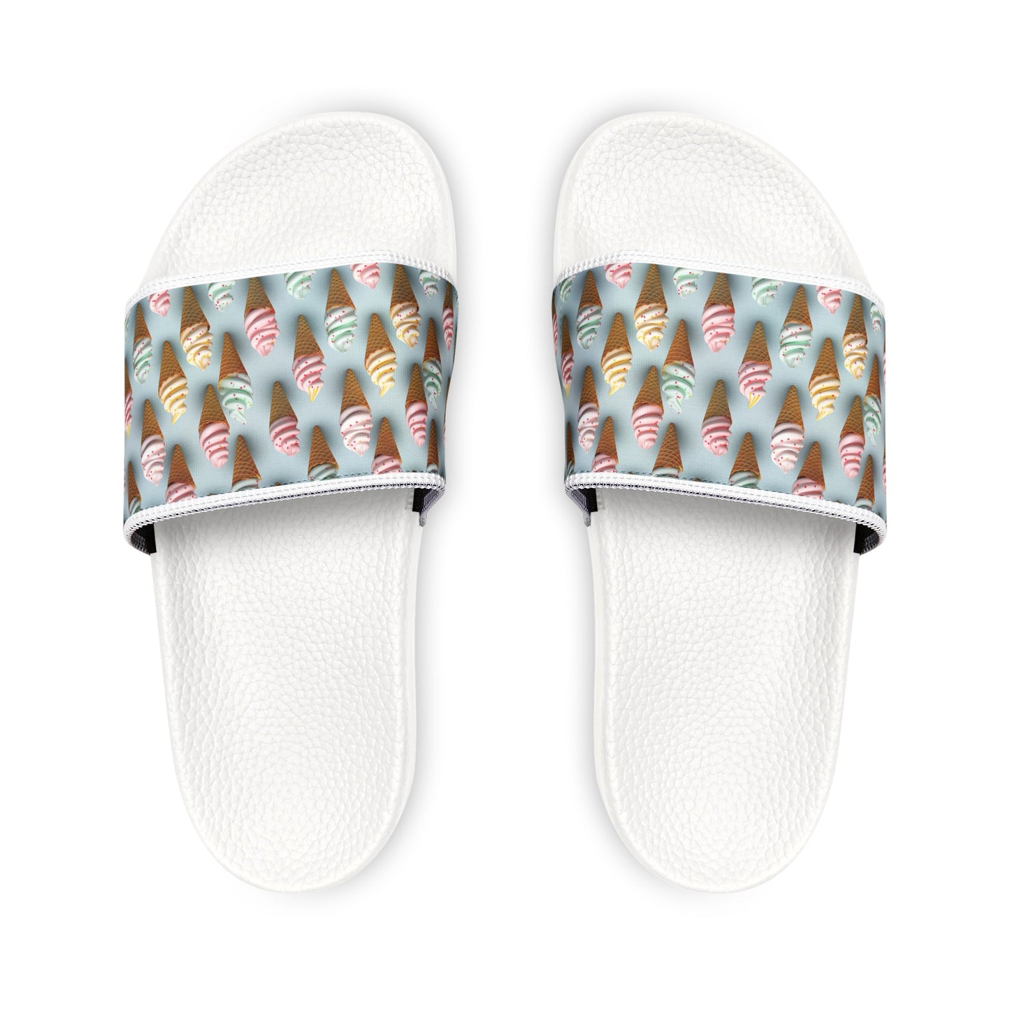 Ice Cream Dream Women's Removable-Strap Slides/Sandals