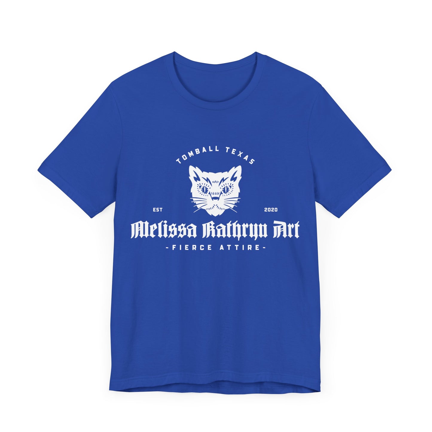 Melissa Kathryn Art Cat Logo Unisex Jersey Short Sleeve Tee
