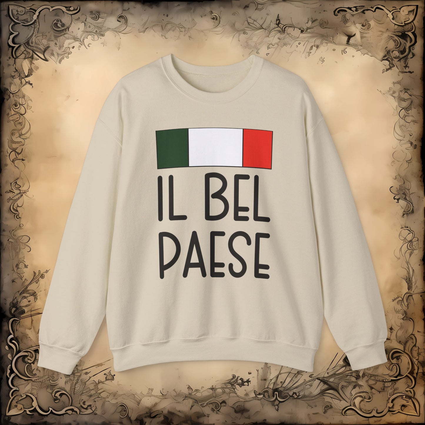 Il Bel Paese Sweatshirt, Italian sweater, Italy, Italia, gift for Italians