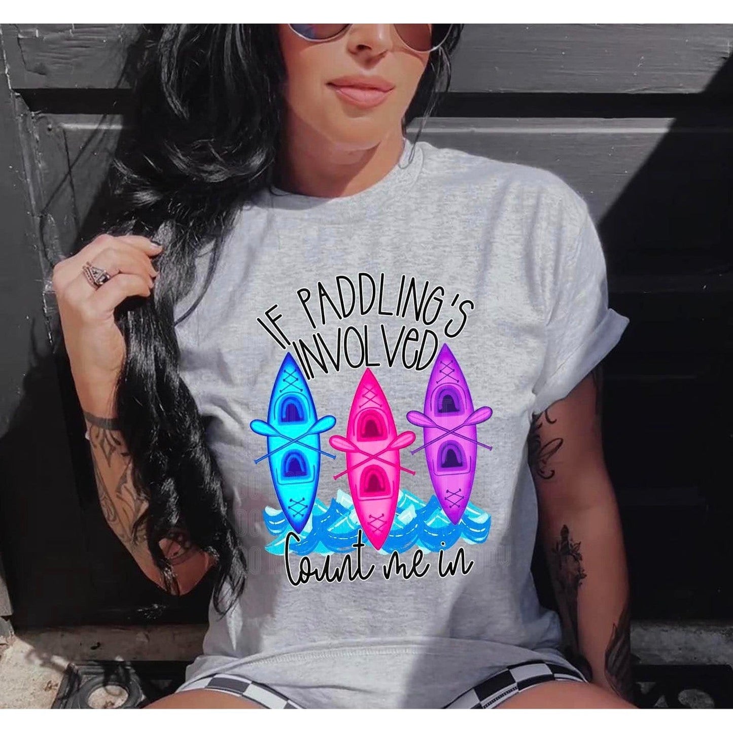 If Paddling's Involved GRAPHIC TEE