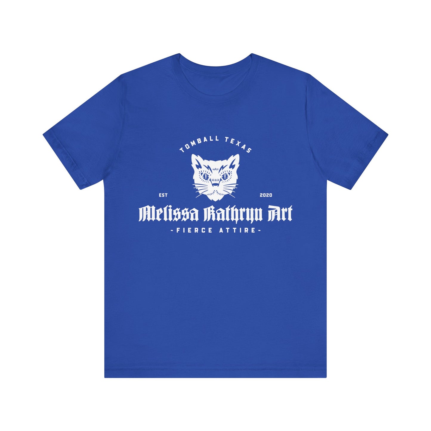 Melissa Kathryn Art Cat Logo Unisex Jersey Short Sleeve Tee
