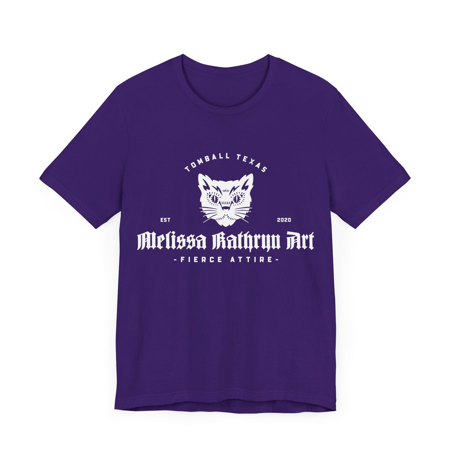 Melissa Kathryn Art Cat Logo Unisex Jersey Short Sleeve Tee