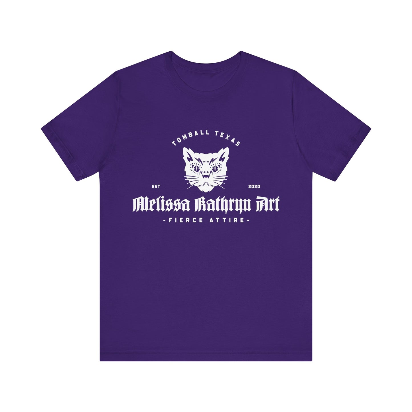 Melissa Kathryn Art Cat Logo Unisex Jersey Short Sleeve Tee