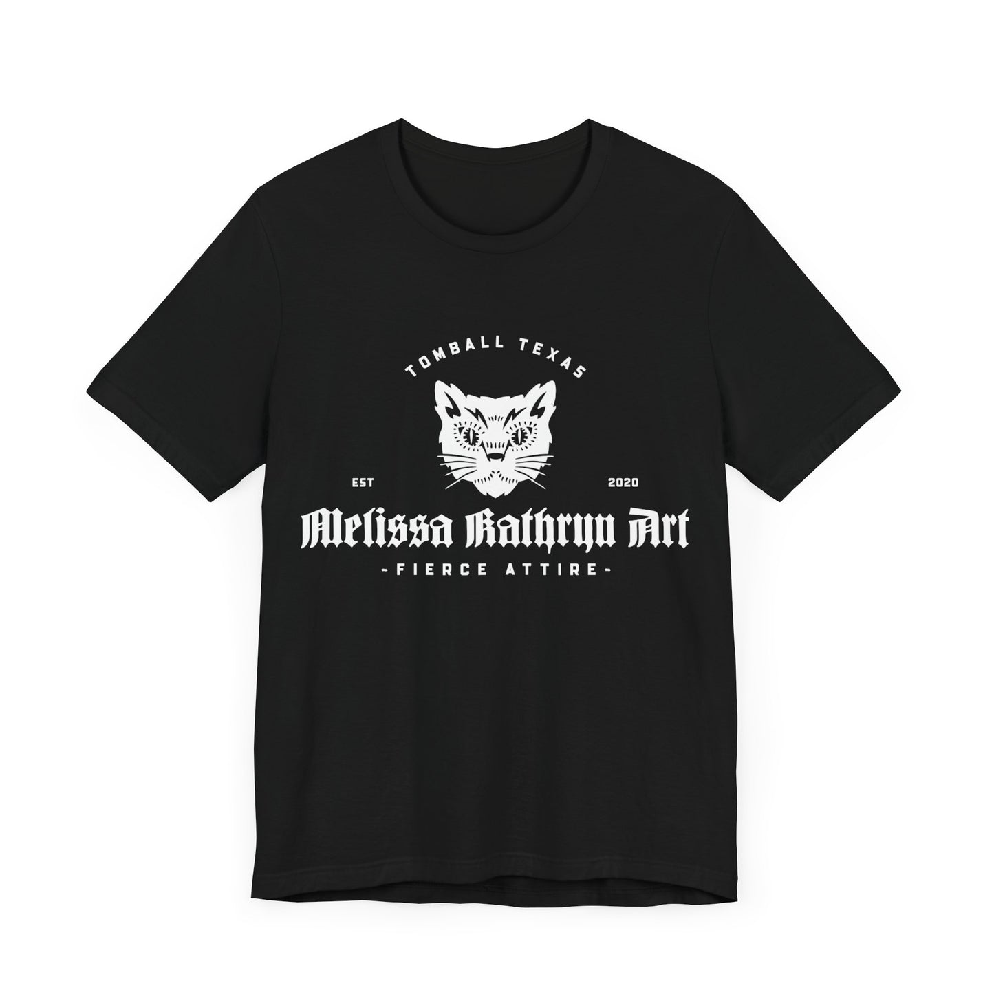 Melissa Kathryn Art Cat Logo Unisex Jersey Short Sleeve Tee