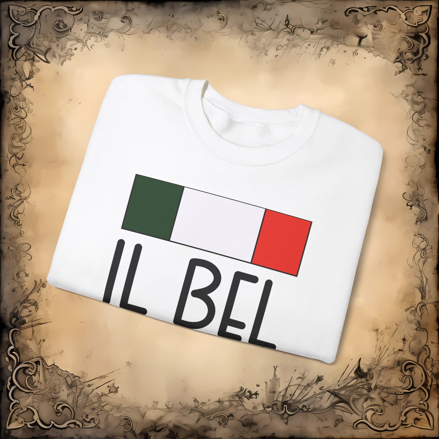 Il Bel Paese Sweatshirt, Italian sweater, Italy, Italia, gift for Italians