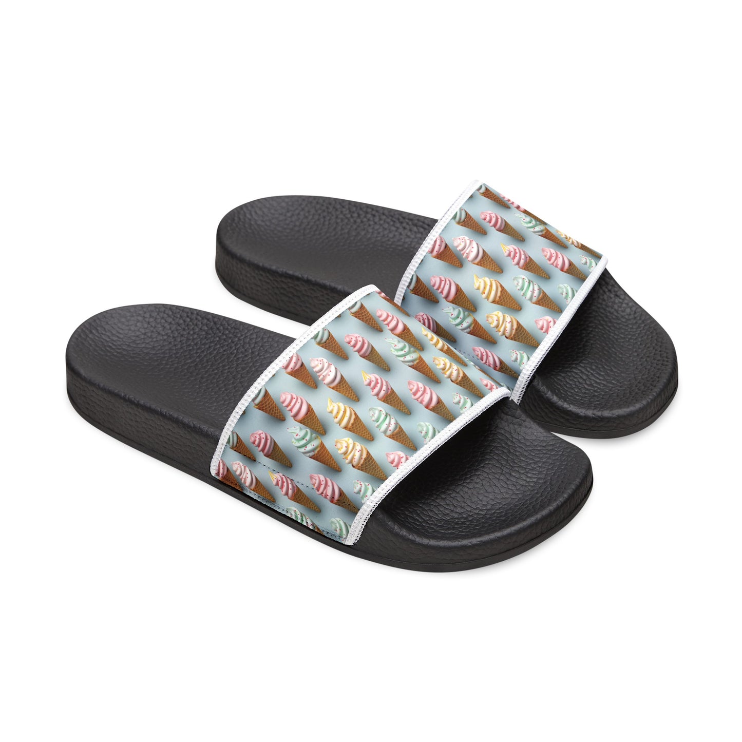 Ice Cream Dream Women's Removable-Strap Slides/Sandals