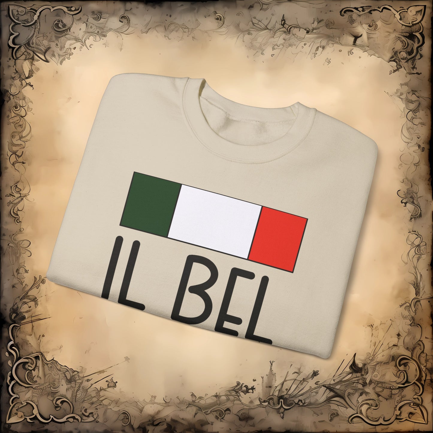 Il Bel Paese Sweatshirt, Italian sweater, Italy, Italia, gift for Italians