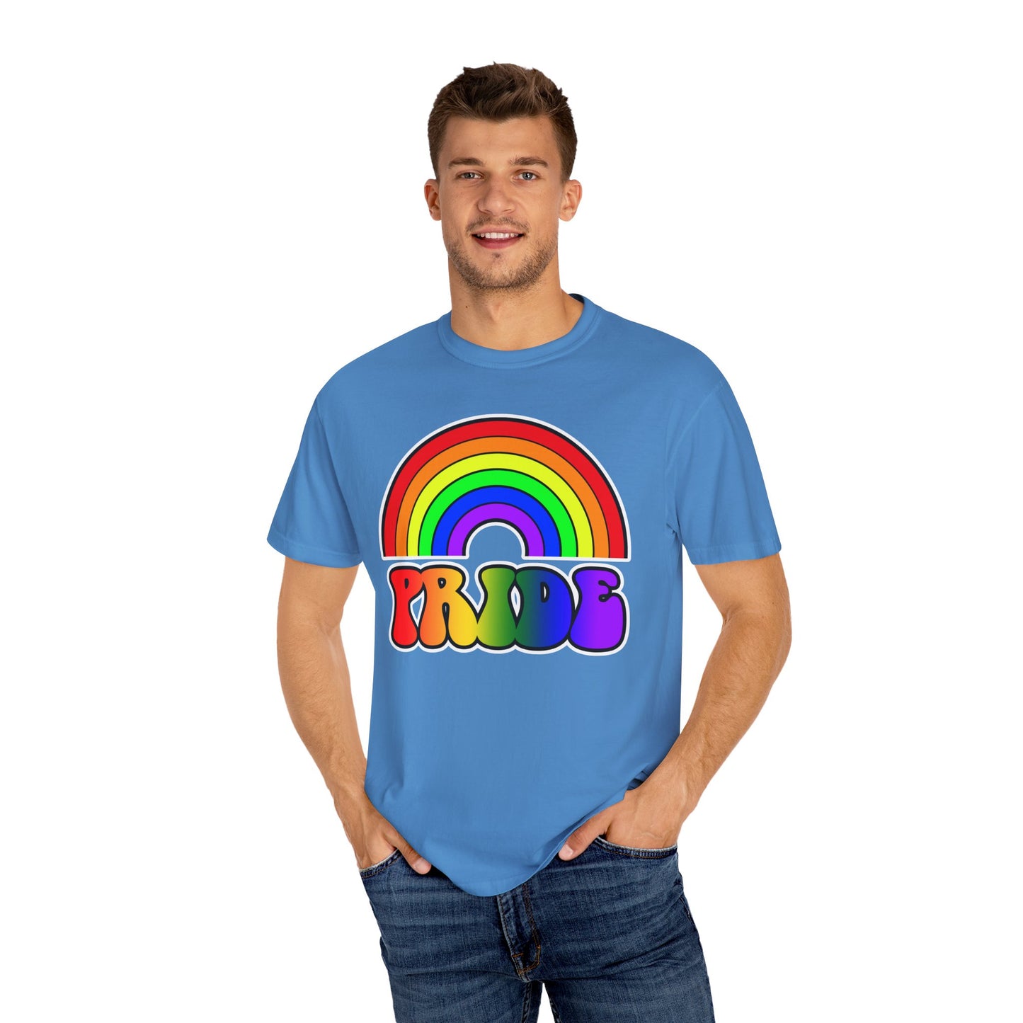 Pride rainbow tee shirt, Pride shirt, Rainbow Pride, Love is love, Rainbow, Pride