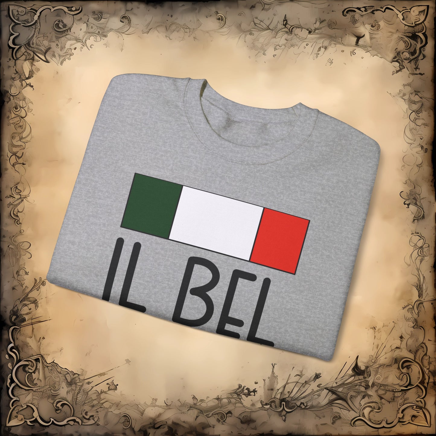 Il Bel Paese Sweatshirt, Italian sweater, Italy, Italia, gift for Italians