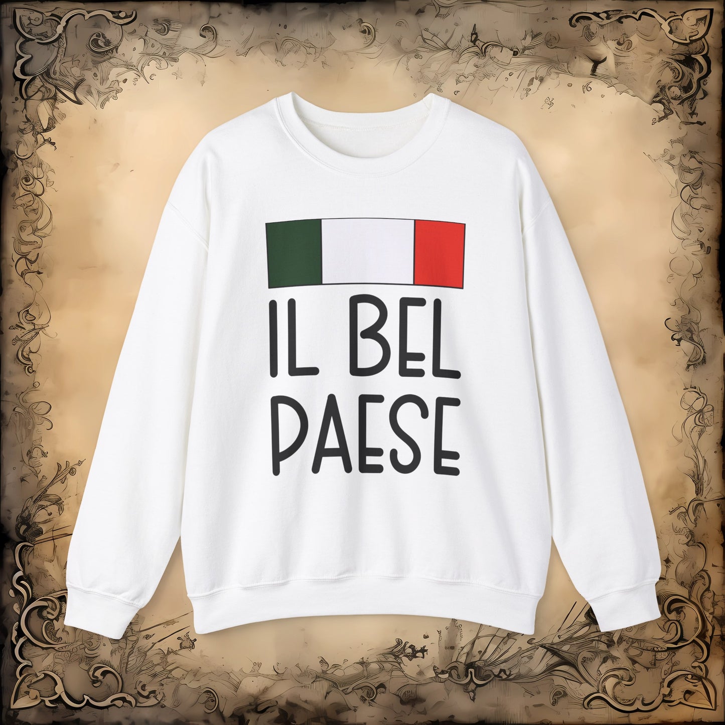 Il Bel Paese Sweatshirt, Italian sweater, Italy, Italia, gift for Italians