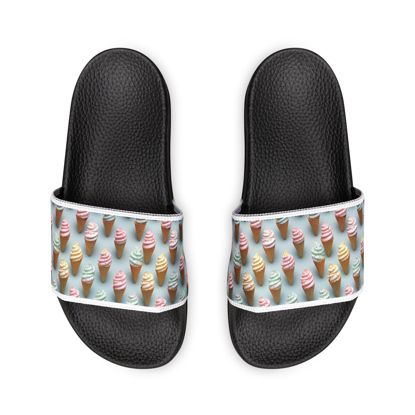 Ice Cream Dream Women's Removable-Strap Slides/Sandals