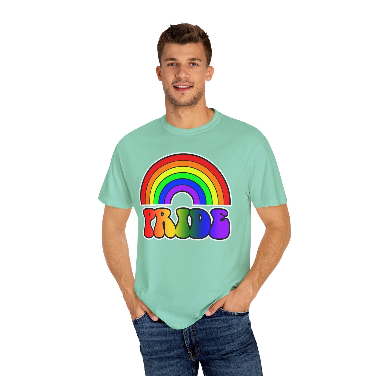 Pride rainbow tee shirt, Pride shirt, Rainbow Pride, Love is love, Rainbow, Pride