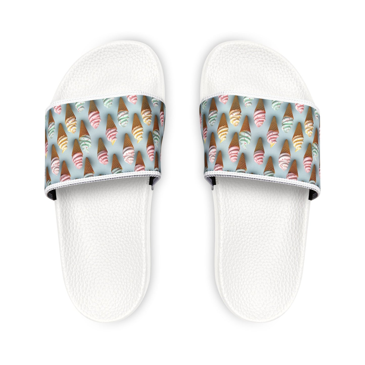 Ice Cream Dream Women's Removable-Strap Slides/Sandals