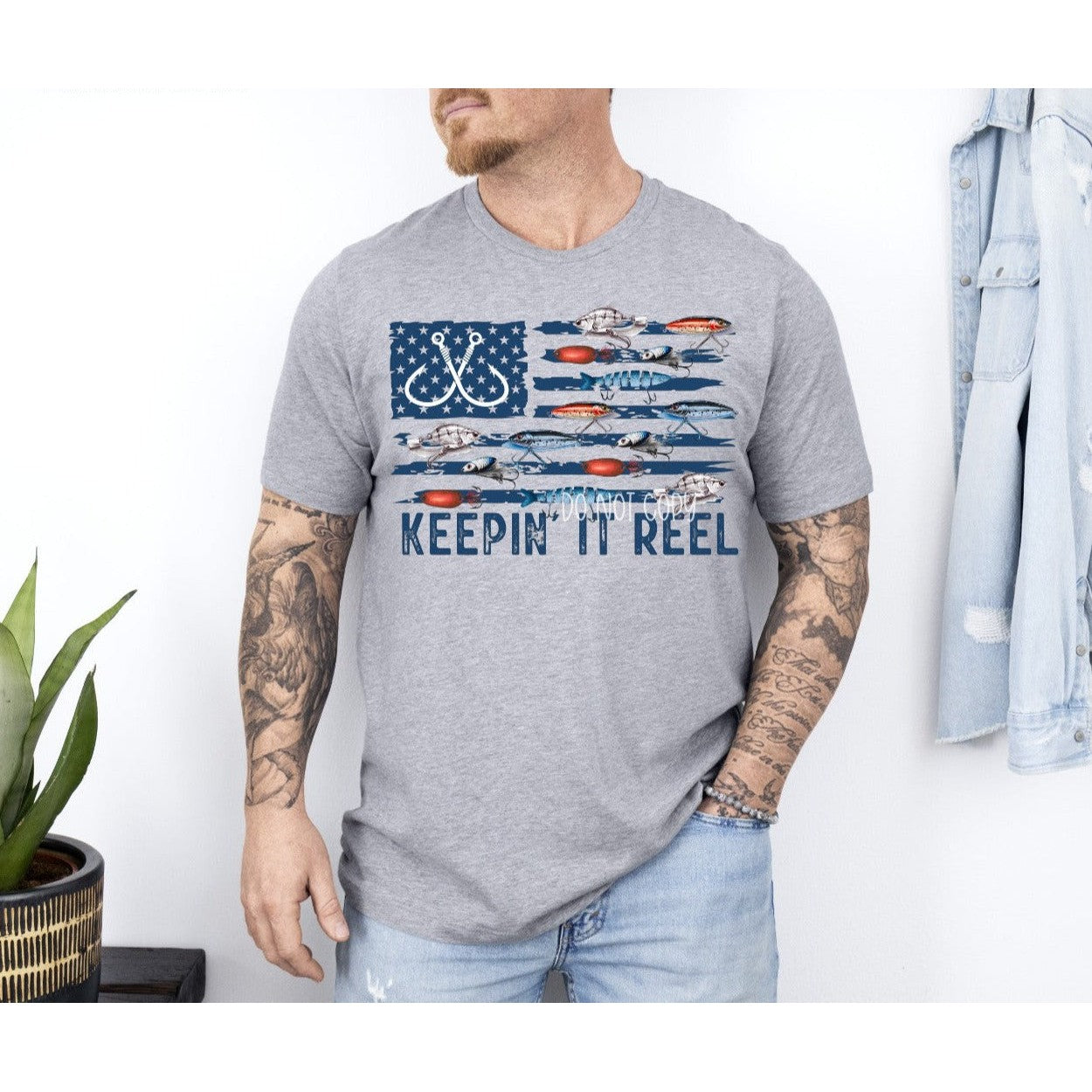 Fishing Flag. GRAPHIC TEE