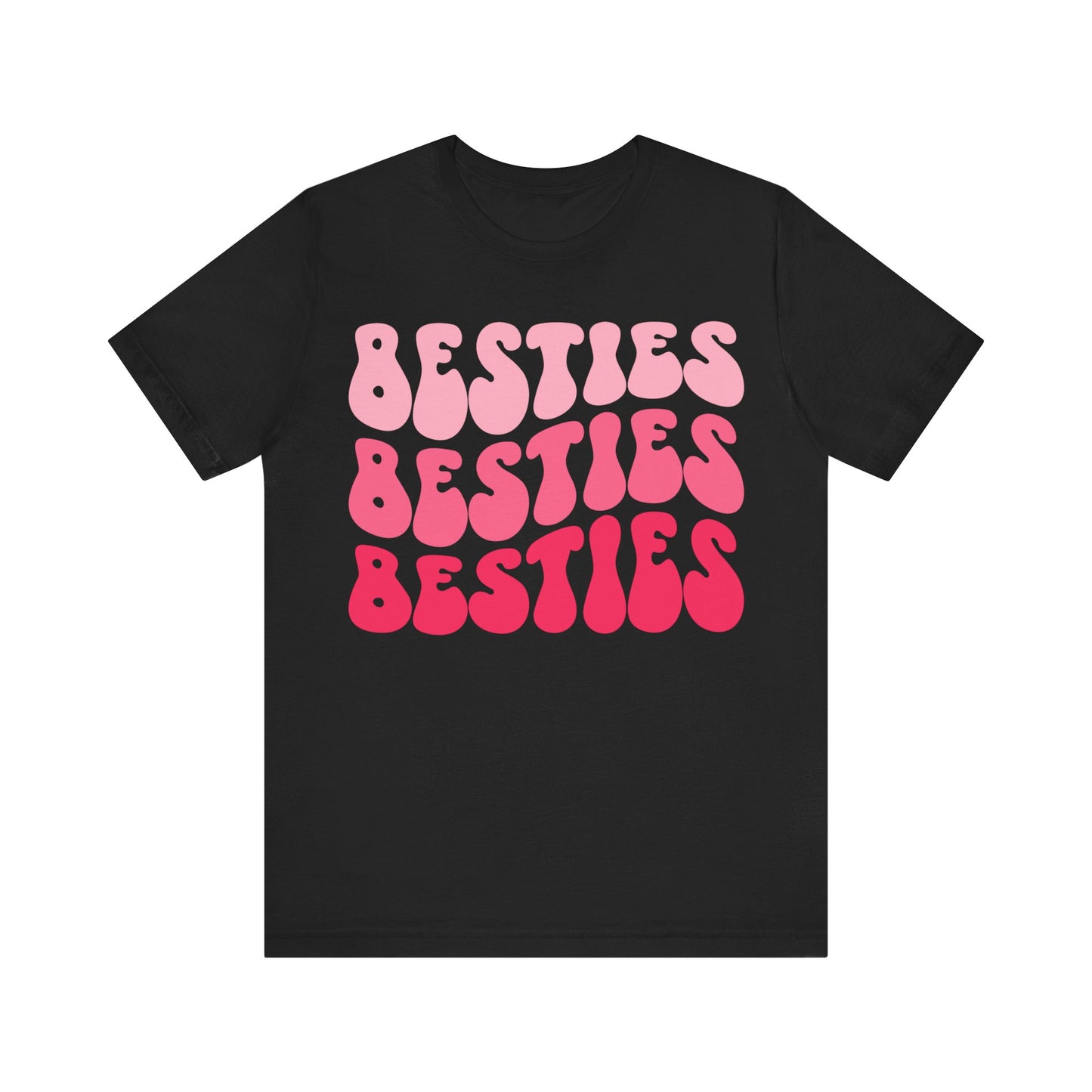 Besties shirt, Galentines, Gift for best friends, Pink Besties tee, Valentines Day shirt, Friends, Cute shirt, Trendy, Express delivery