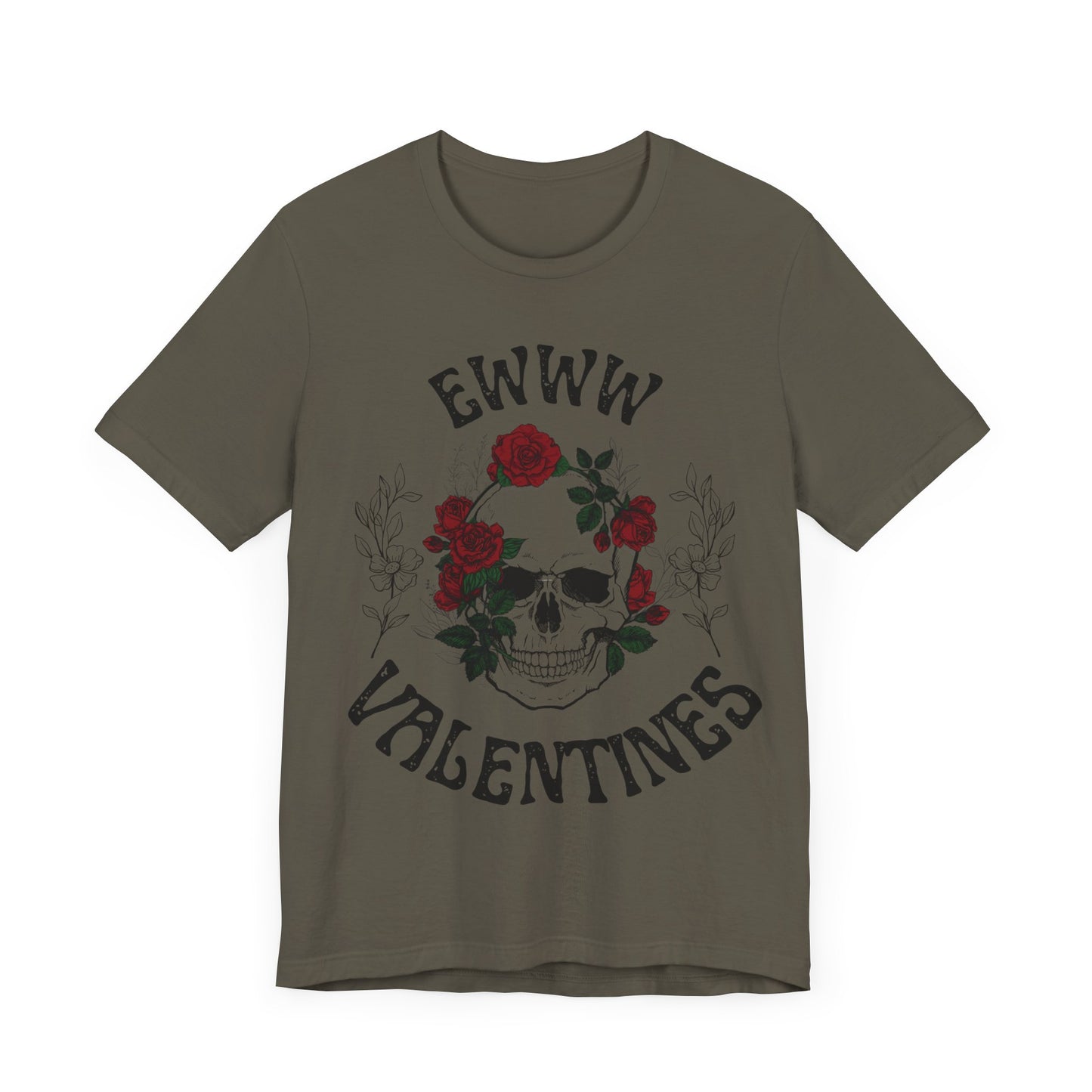 Ewww Valentines Shirt, Ew Valentines Day shirt, Funny Anti Valentines Day Shirt, Skull Valentine Valentines funny Gift, Anti Valentine Goth