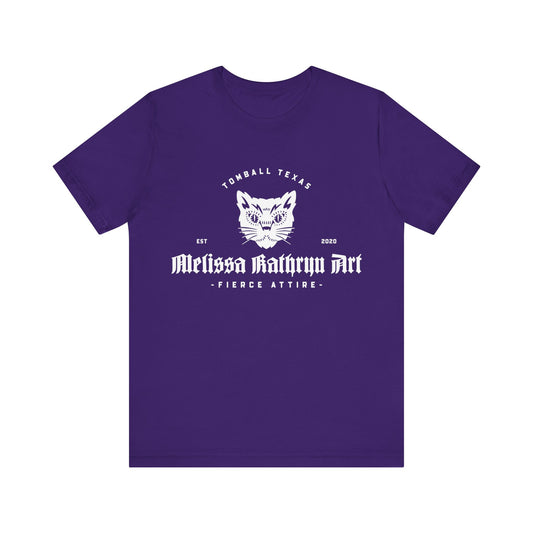 Melissa Kathryn Art Cat Logo Unisex Jersey Short Sleeve Tee