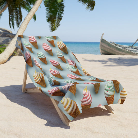 Ice Cream dream Beach Towel