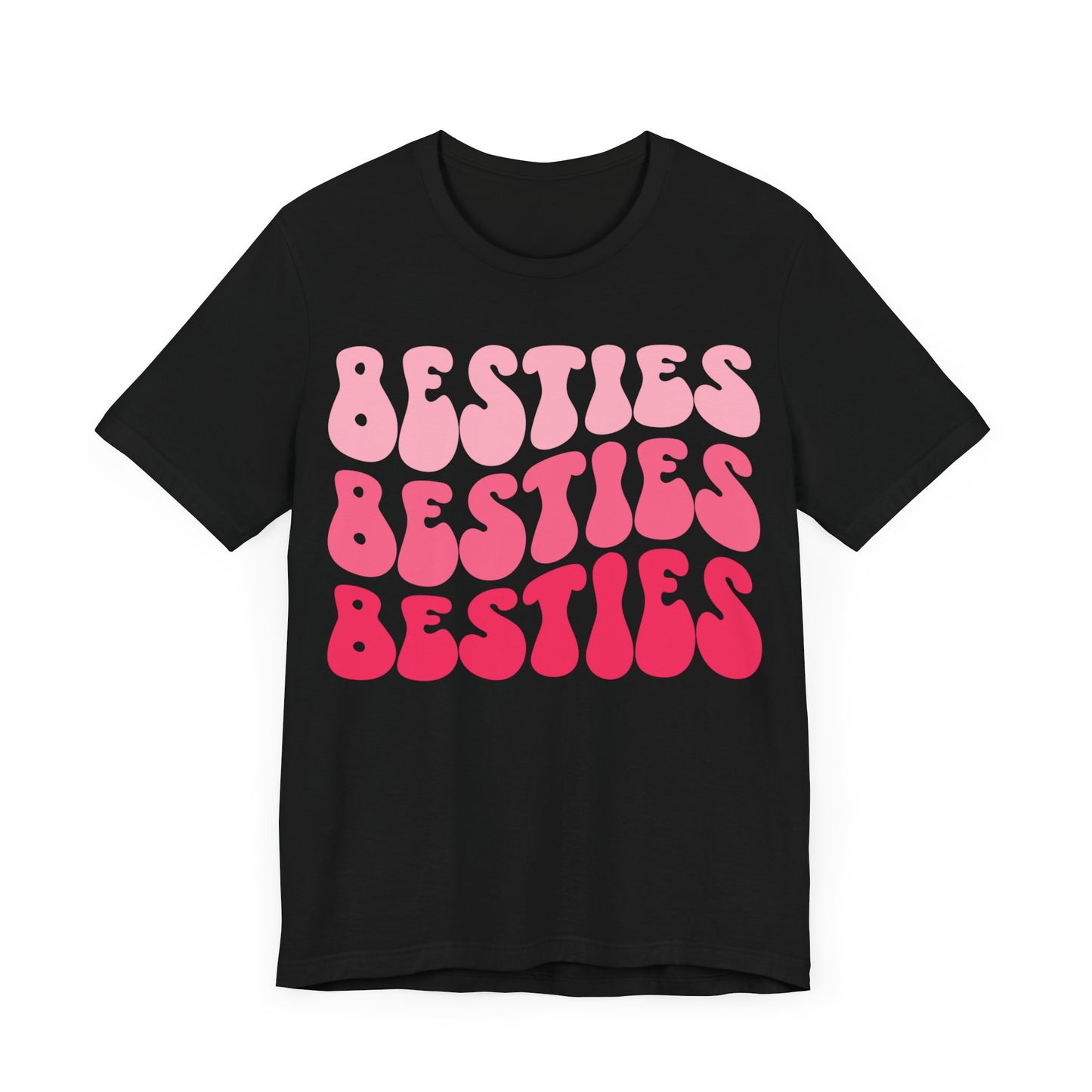 Besties shirt, Galentines, Gift for best friends, Pink Besties tee, Valentines Day shirt, Friends, Cute shirt, Trendy, Express delivery